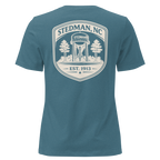 Stedman, NC - Stedman Water Tower Badge- Women's Relaxed T-Shirt