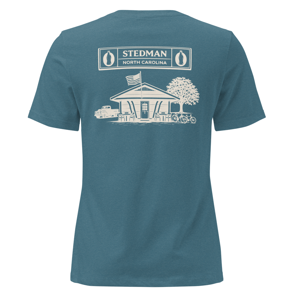 Stedman, NC - Stedman Soda Shop- Women's Relaxed T-Shirt