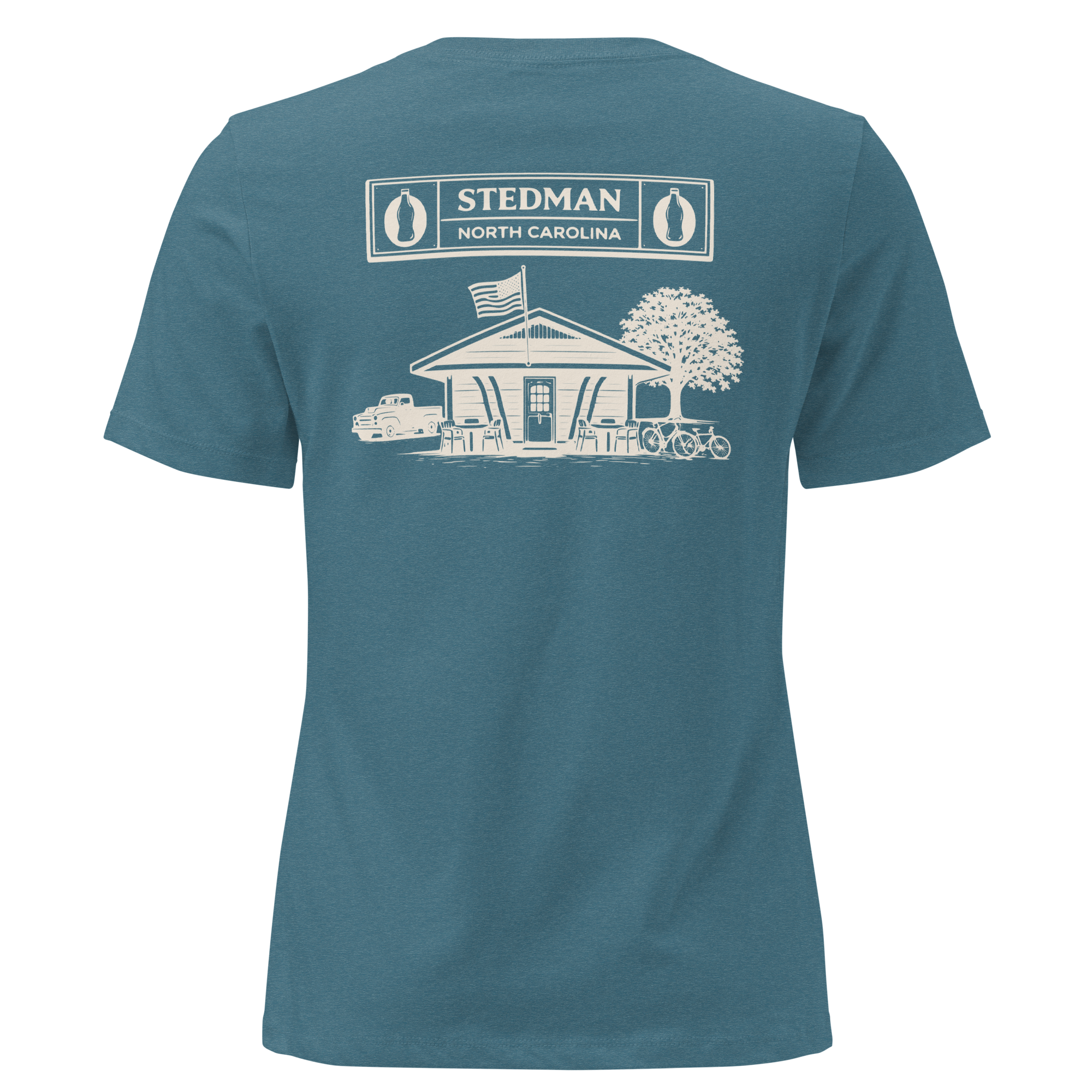 Stedman, NC - Stedman Soda Shop- Women's Relaxed T-Shirt