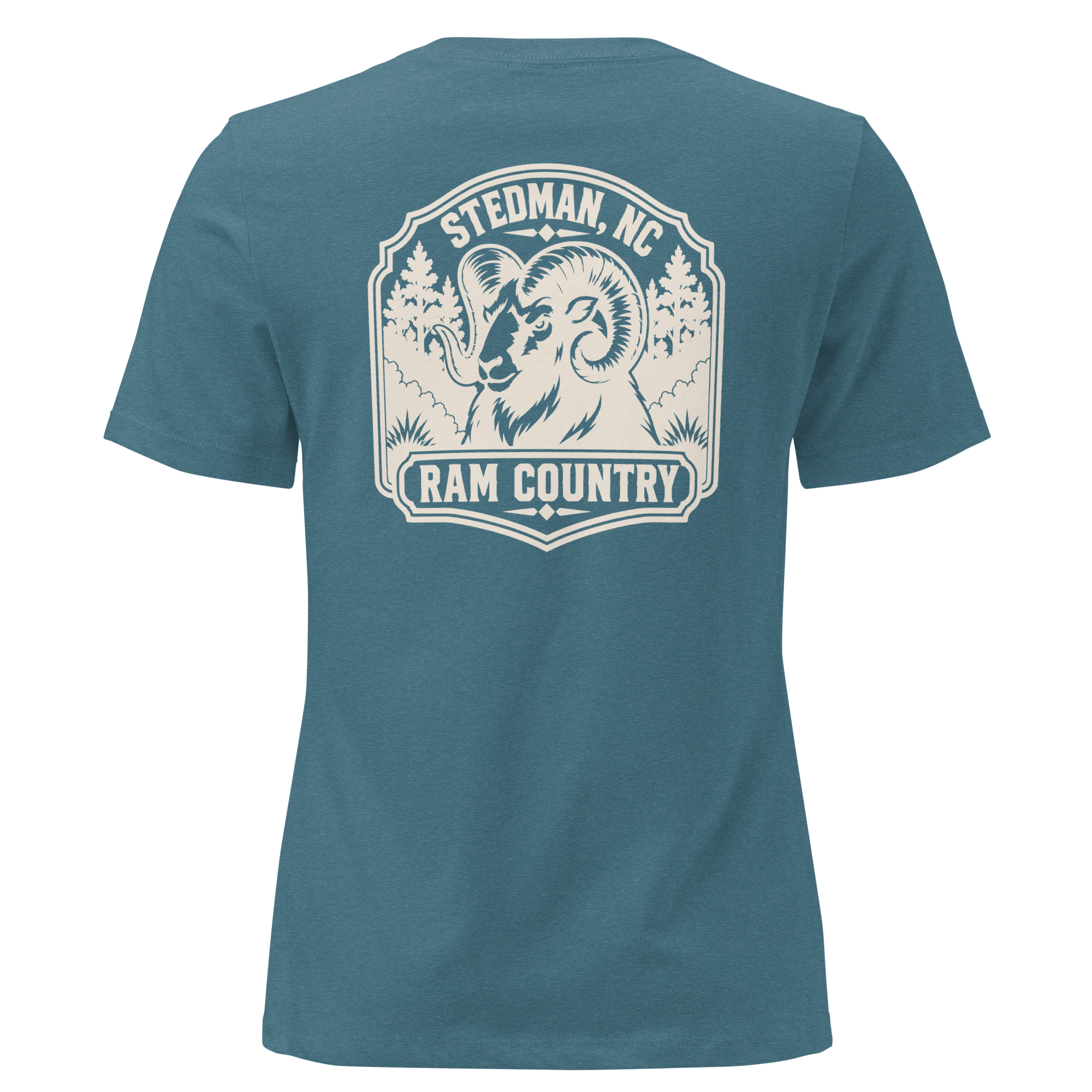 Stedman, NC - Ram Country- Women's Relaxed T-Shirt