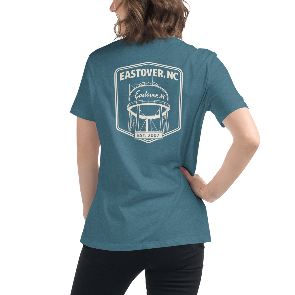 Eastover NC - Water Tower- Women's Relaxed T-Shirt
