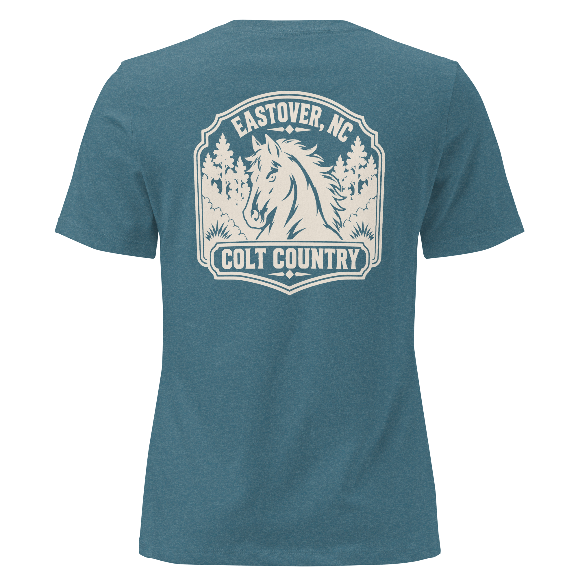 Eastover NC - Colt Country- Women's Relaxed T-Shirt