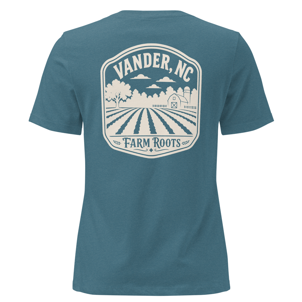 Vander NC - Farm Life- Women's Relaxed T-Shirt