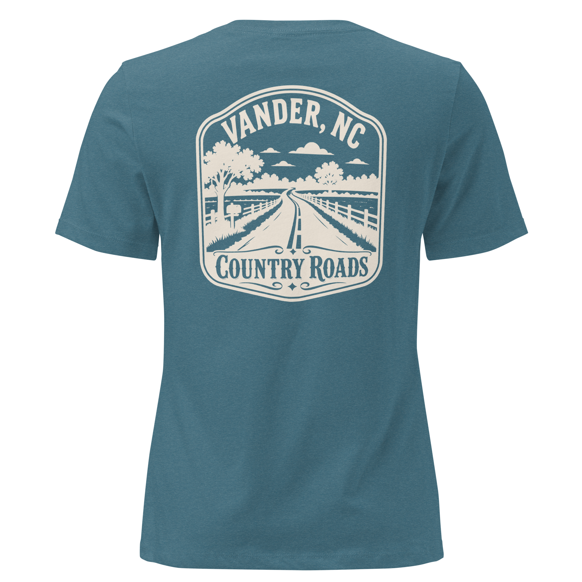 Vander NC - Country Roads- Women's Relaxed T-Shirt
