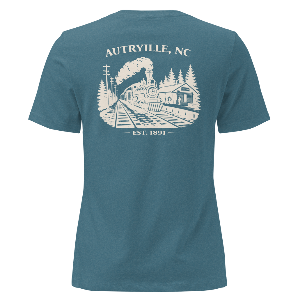 Autryville NC - Railroad Town- Women's Relaxed T-Shirt