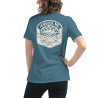 Angier NC - Street of Crepe Myrtles- Women's Relaxed T-Shirt