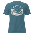 White Lake NC - Boat Fun- Women's Relaxed T-Shirt
