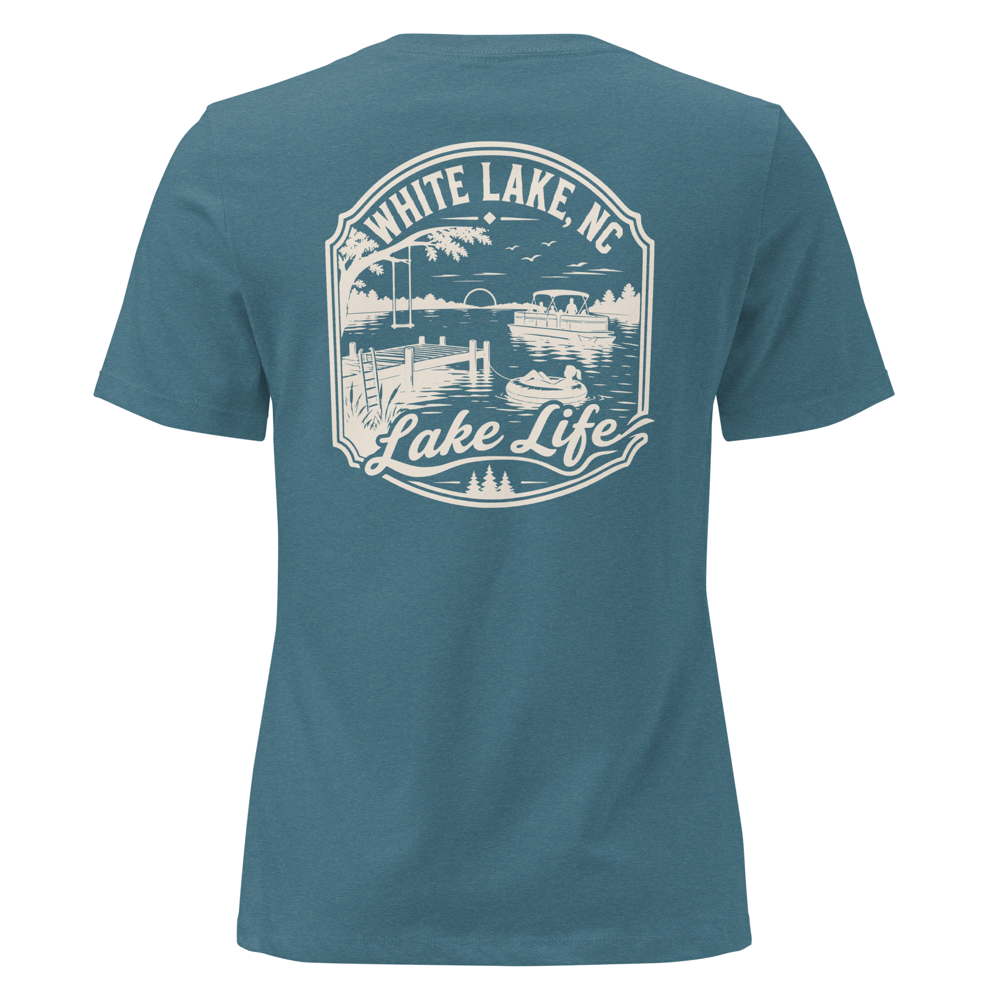 White Lake NC - Lake Life- Women's Relaxed T-Shirt