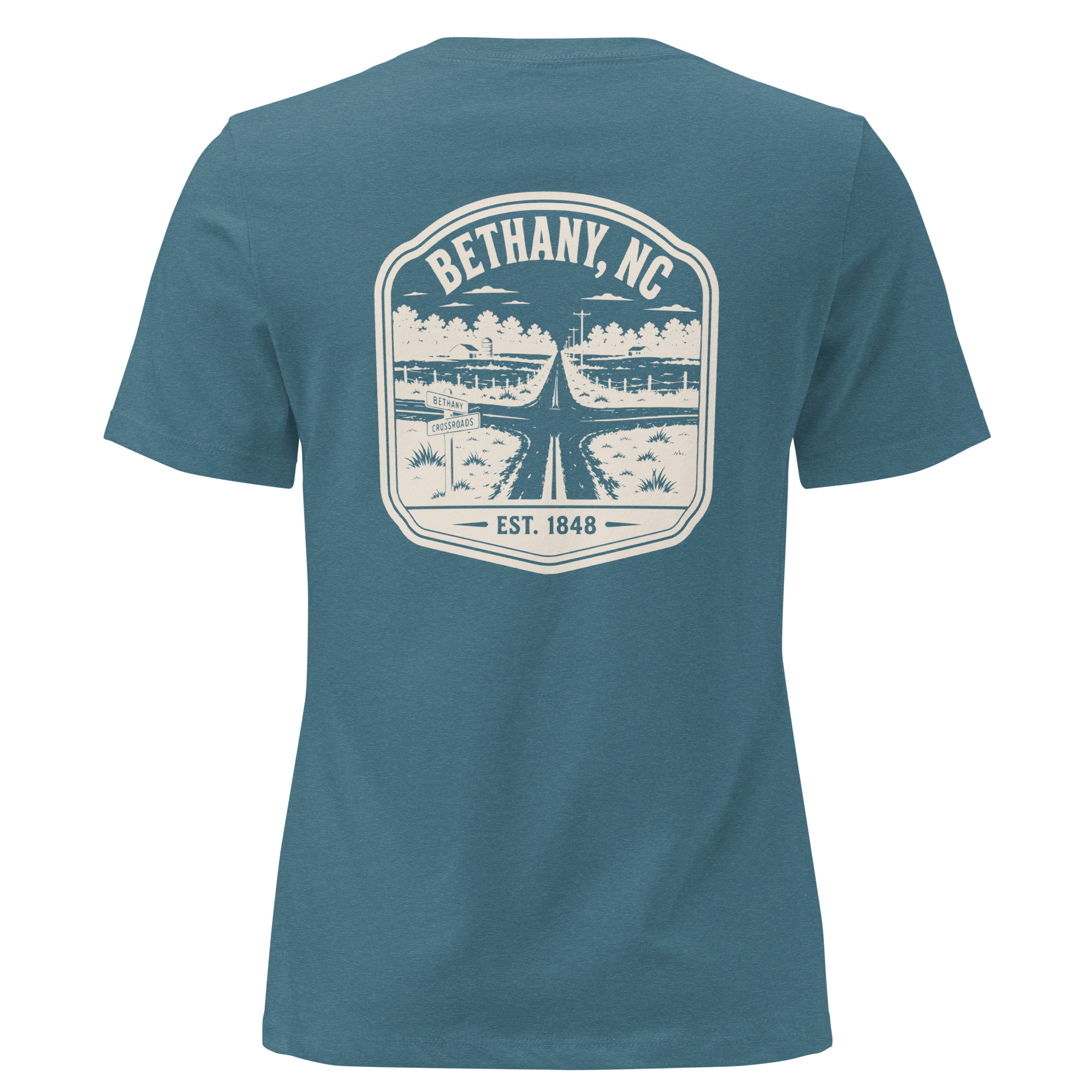 Bethany NC - Bethany Crossroads - Women's Relaxed T-Shirt