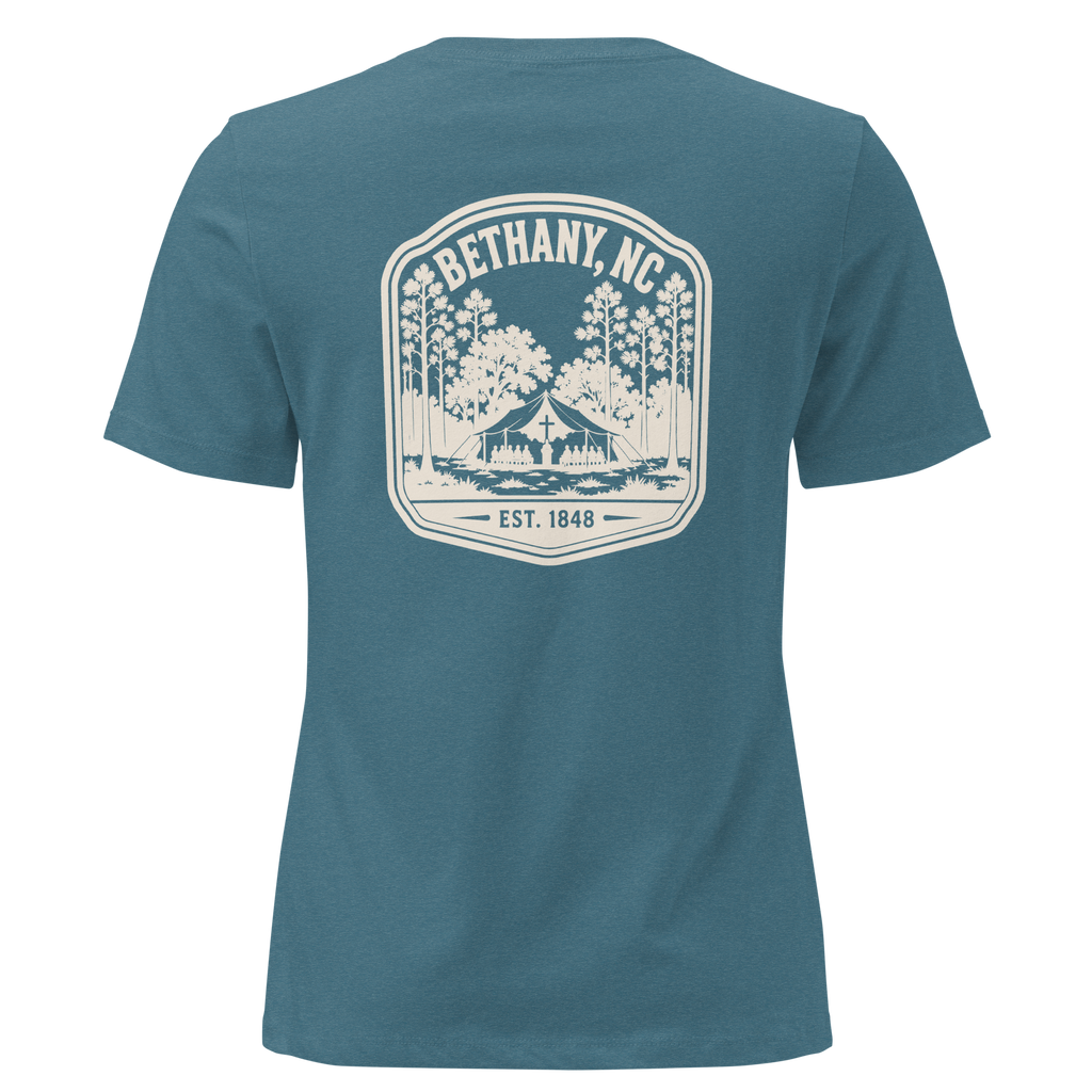 Bethany NC - Tent Revival- Women's Relaxed T-Shirt