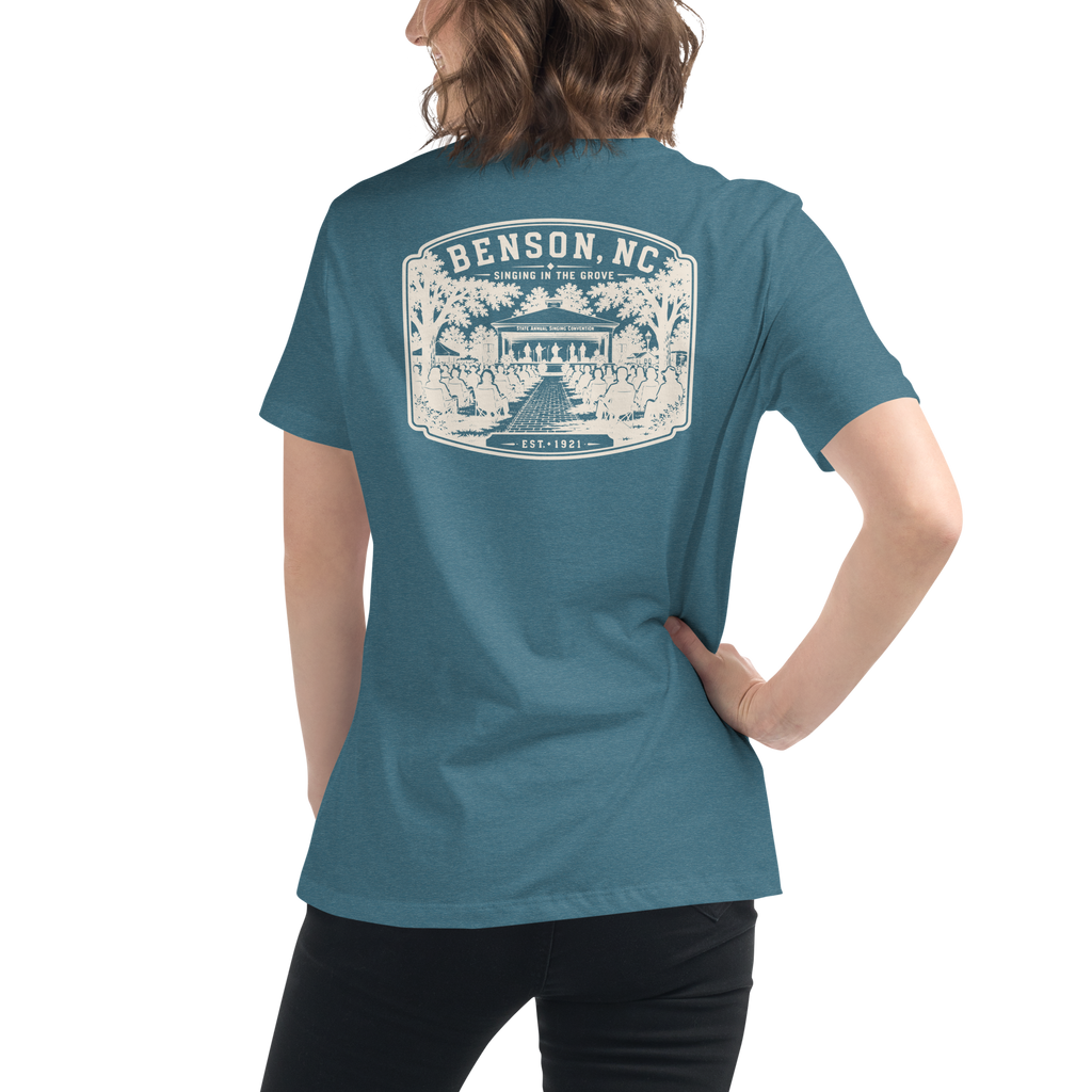 Benson, NC - Singing In The Grove - Women's Relaxed T-Shirt