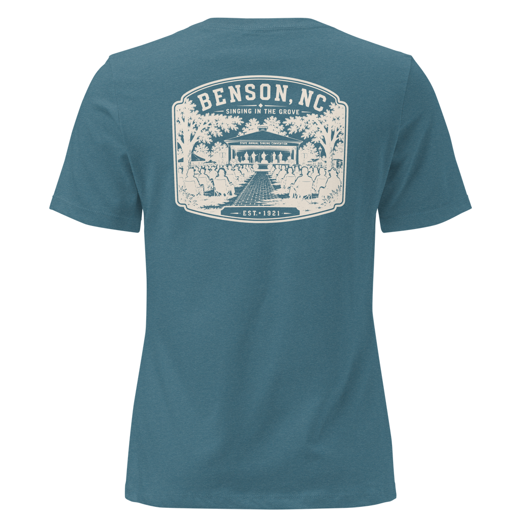 Benson, NC - Singing In The Grove - Women's Relaxed T-Shirt