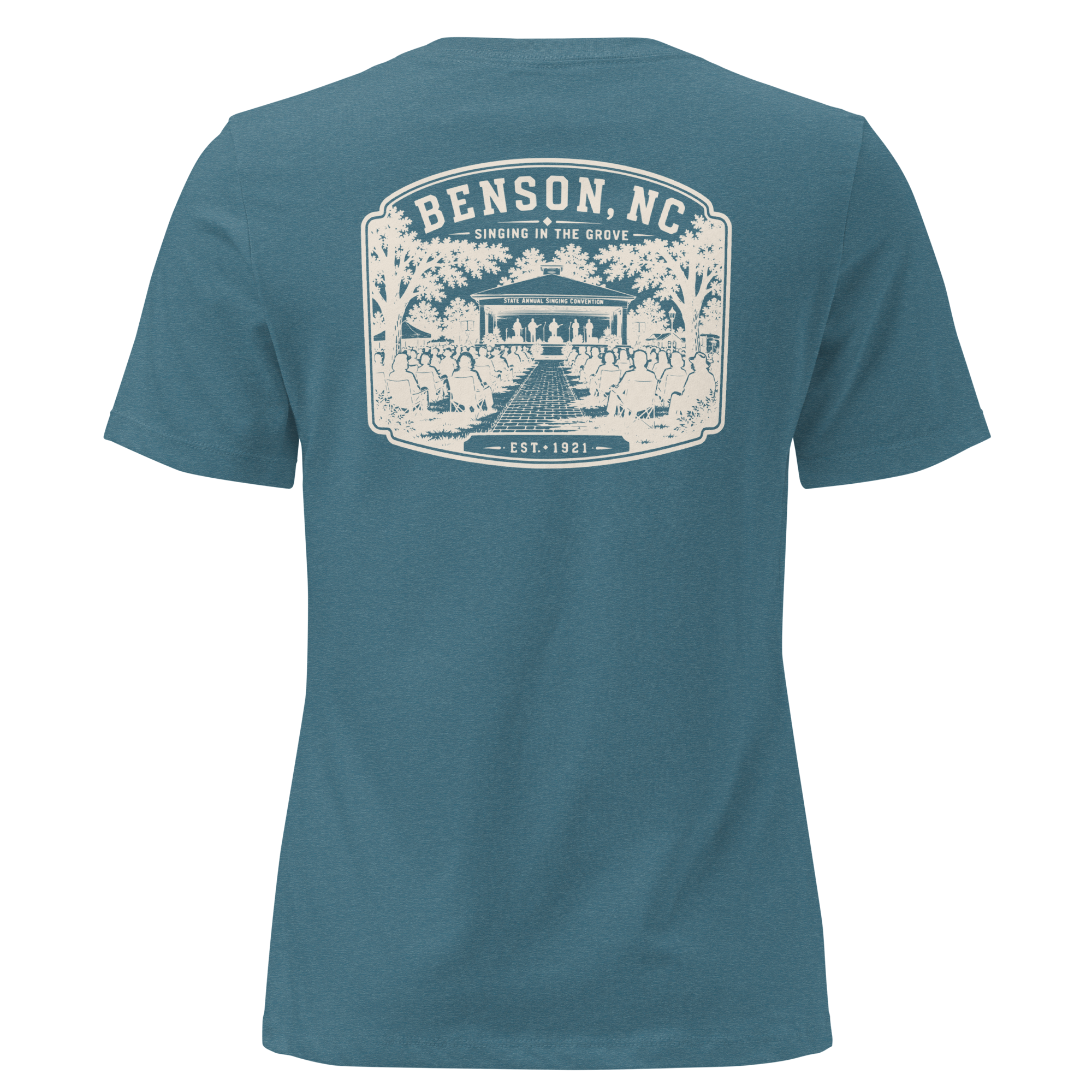 Benson, NC - Singing In The Grove - Women's Relaxed T-Shirt