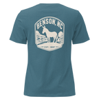 Benson NC - Mule Town - Women's Relaxed T-Shirt