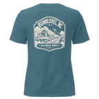 Bunnlevel NC - Railroad Town- Women's Relaxed T-Shirt