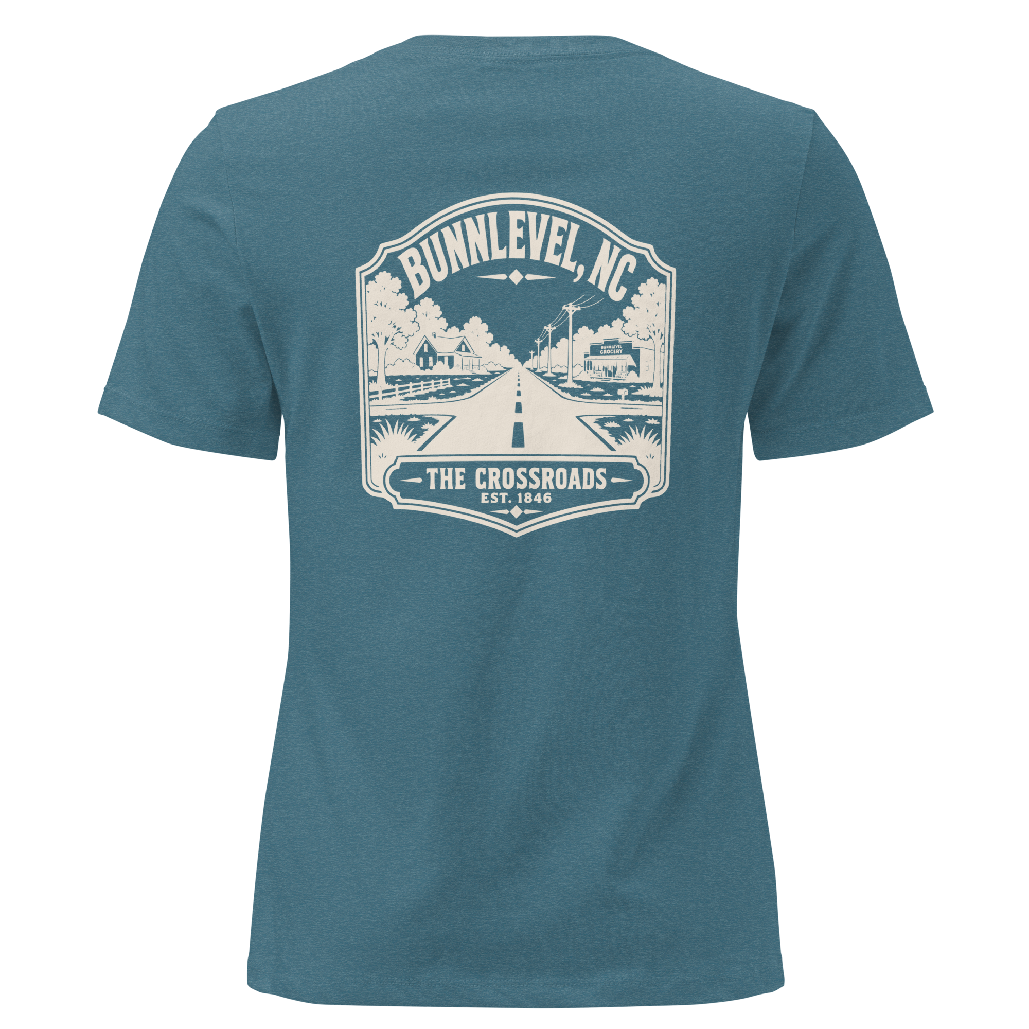 Bunnlevel NC - Crossroads- Women's Relaxed T-Shirt