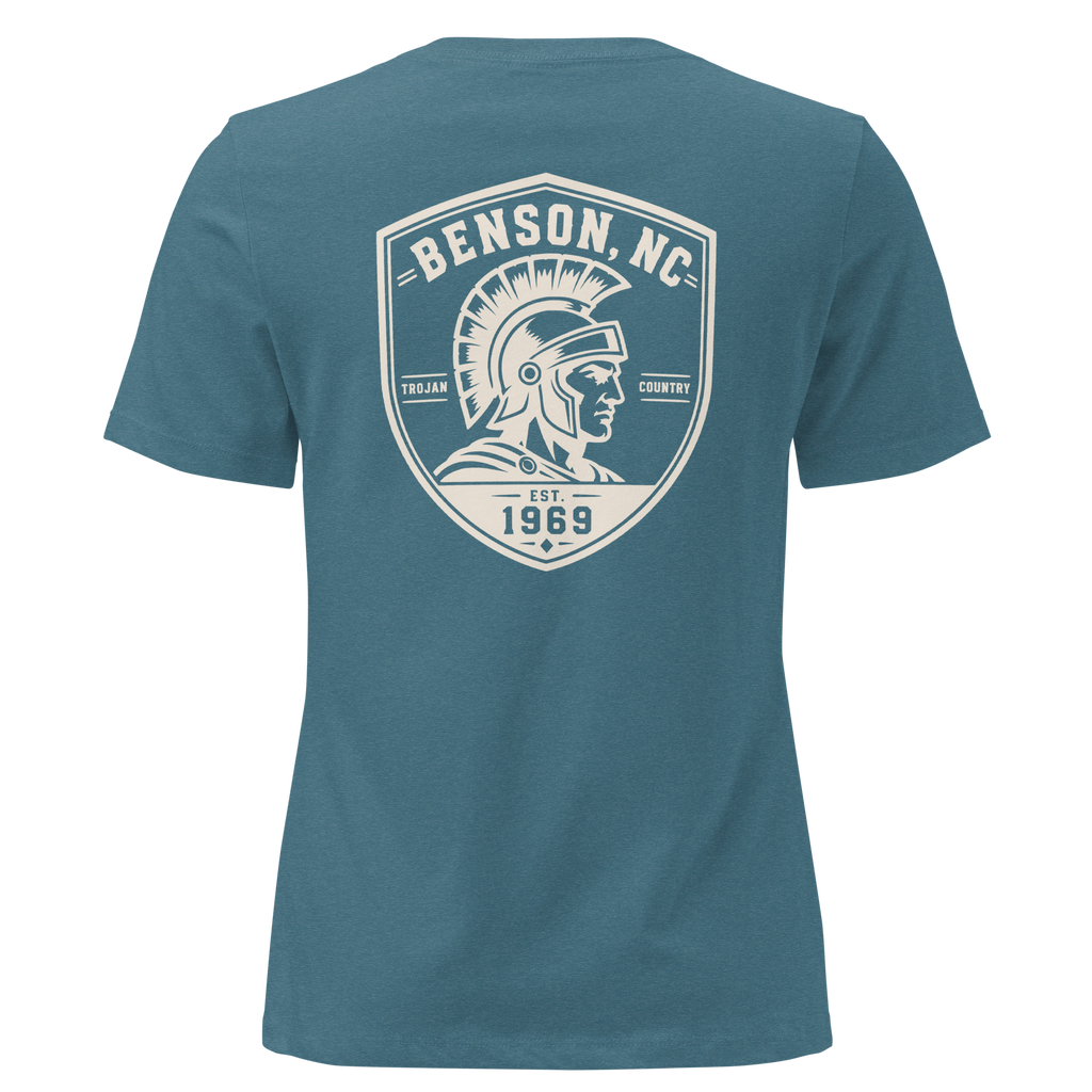 Benson NC - Trojan Country - Women's Relaxed T-Shirt
