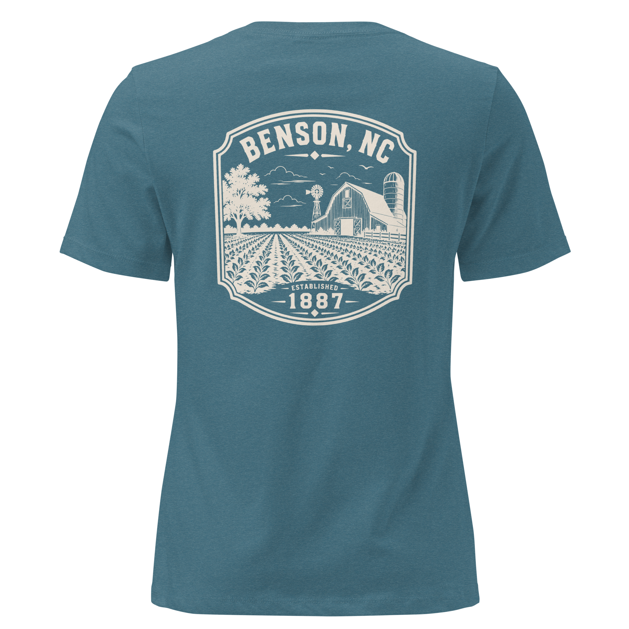 Benson NC - Farm Country - Women's Relaxed T-Shirt