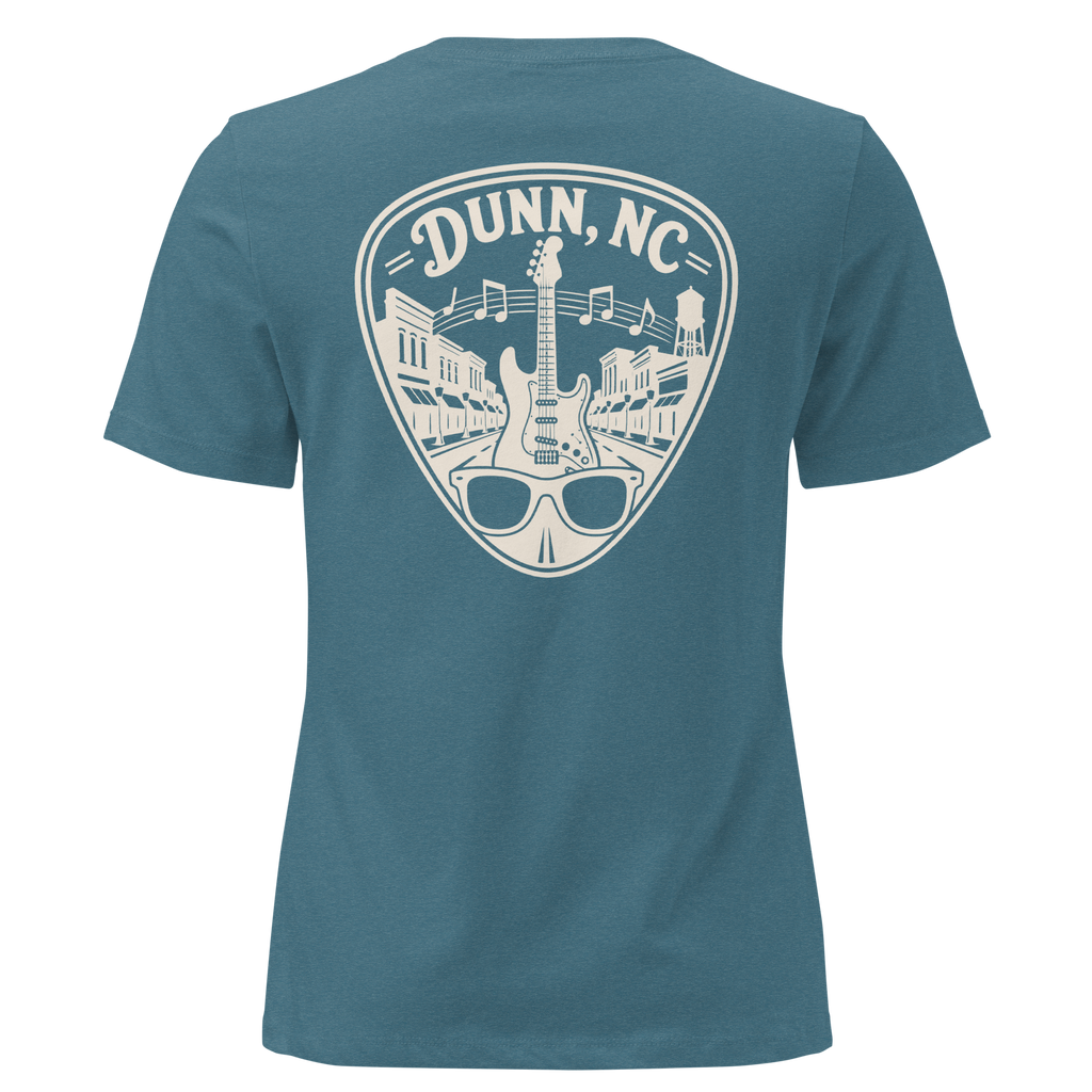 Dunn NC - Music Past, Music Present- Women's Relaxed T-Shirt