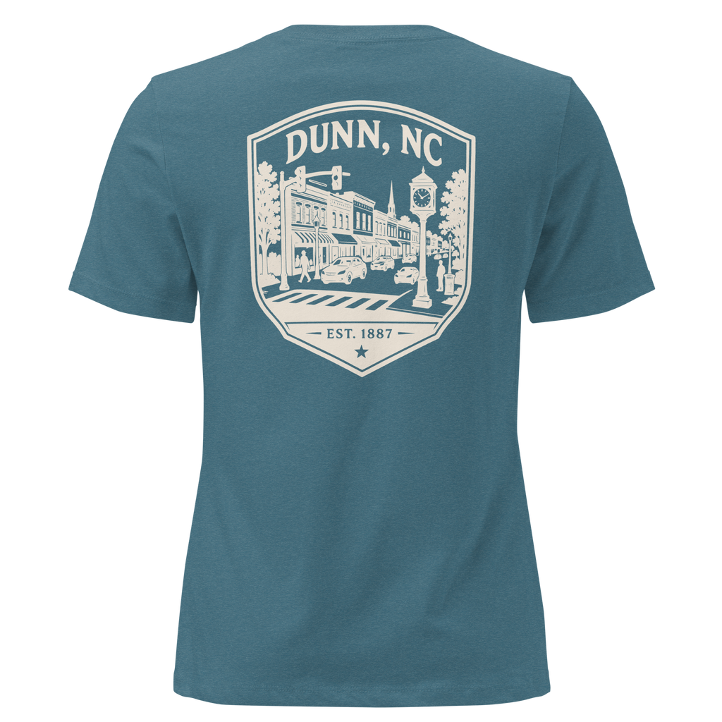 Dunn NC - Downtown- Women's Relaxed T-Shirt