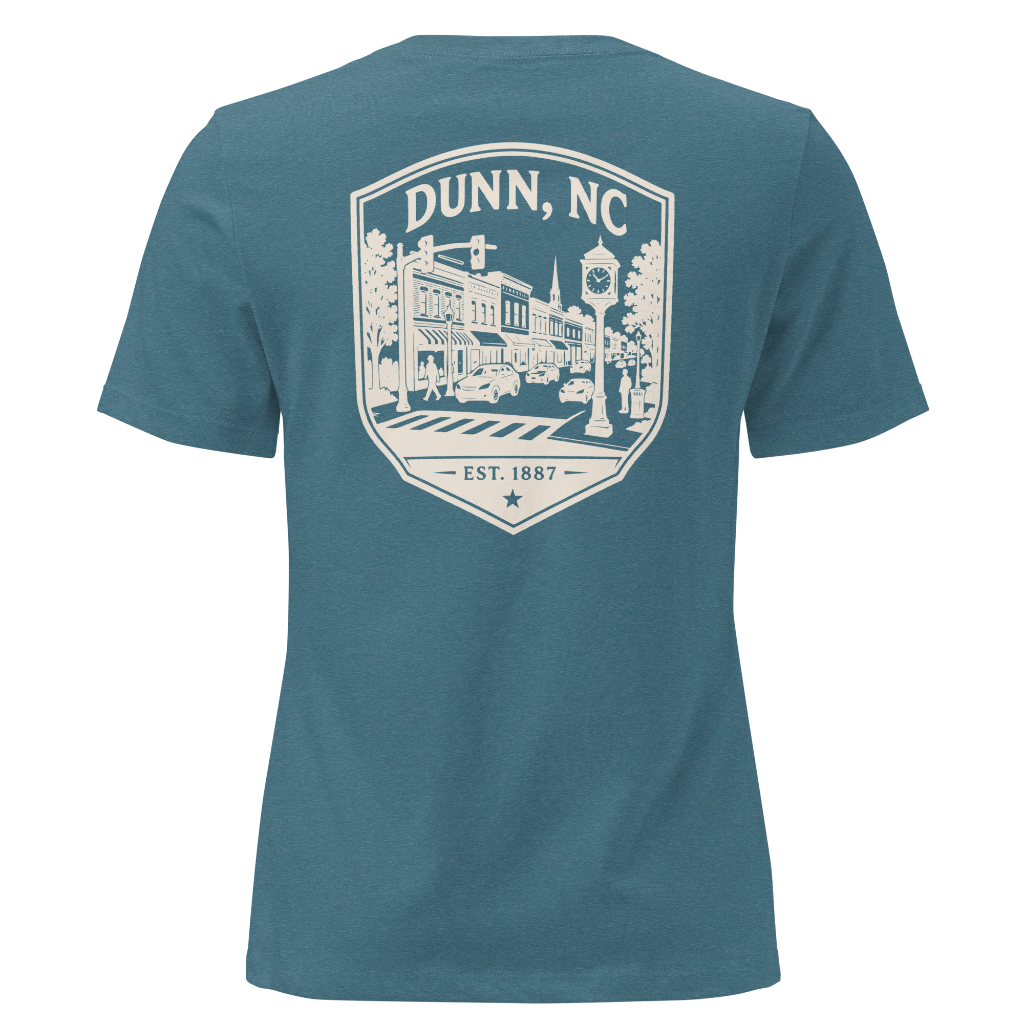 Dunn NC - Downtown- Women's Relaxed T-Shirt