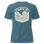 Coats NC - Railroad Town- Women's Relaxed T-Shirt