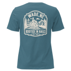 Wade NC - Railroad Town- Women's Relaxed T-Shirt