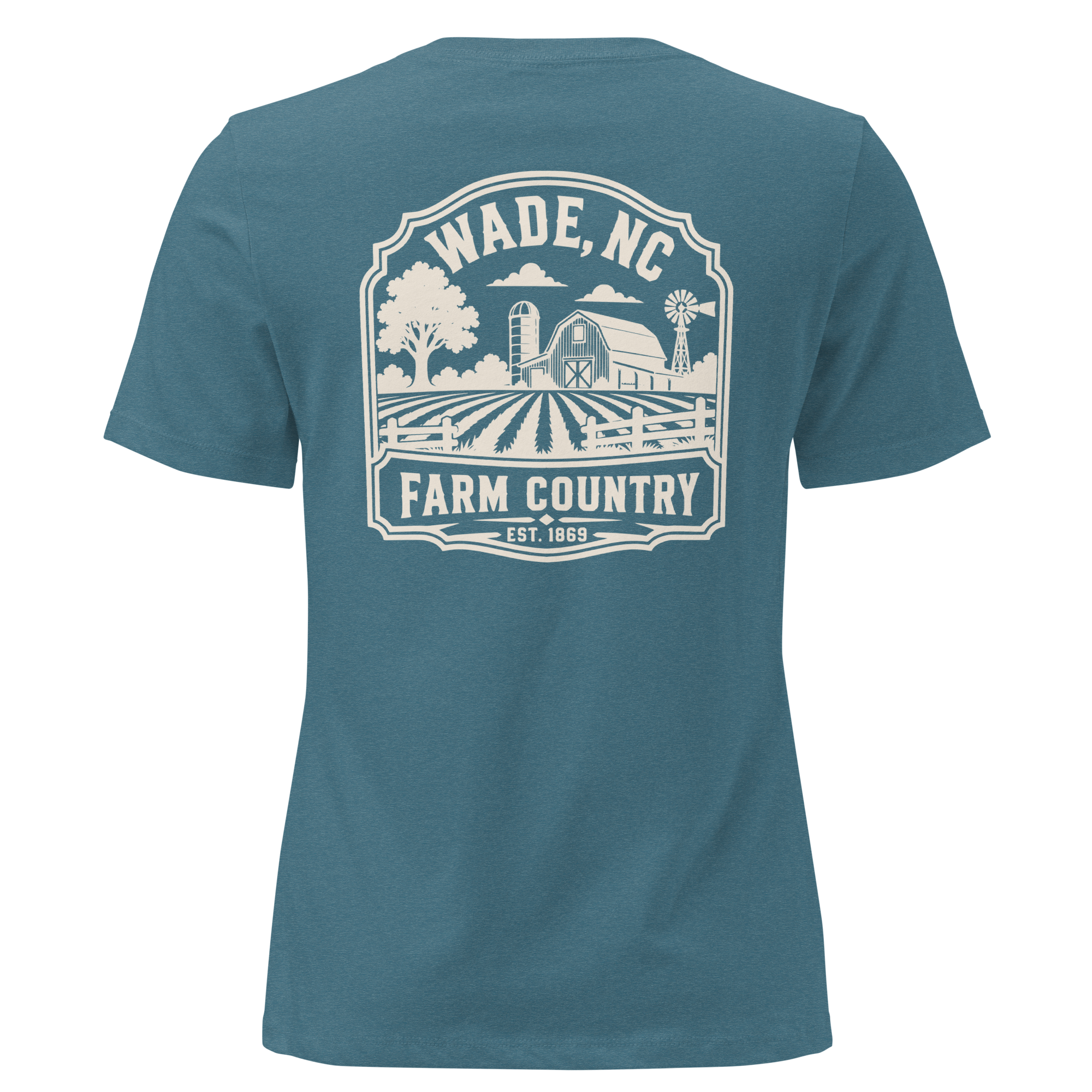 Wade NC - Farm Country- Women's Relaxed T-Shirt