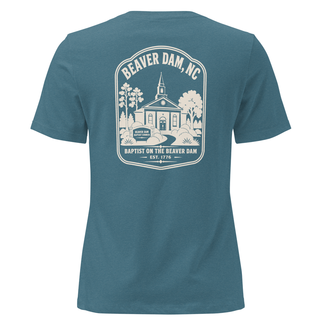 Beaver Dam NC - Baptist on the Beaver Dam- Women's Relaxed T-Shirt