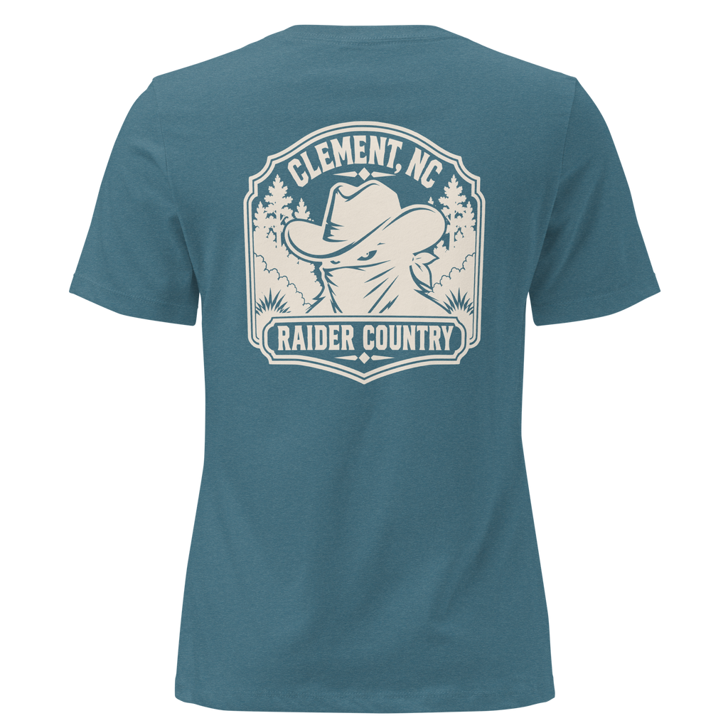 Clement NC - Raider Country- Women's Relaxed T-Shirt