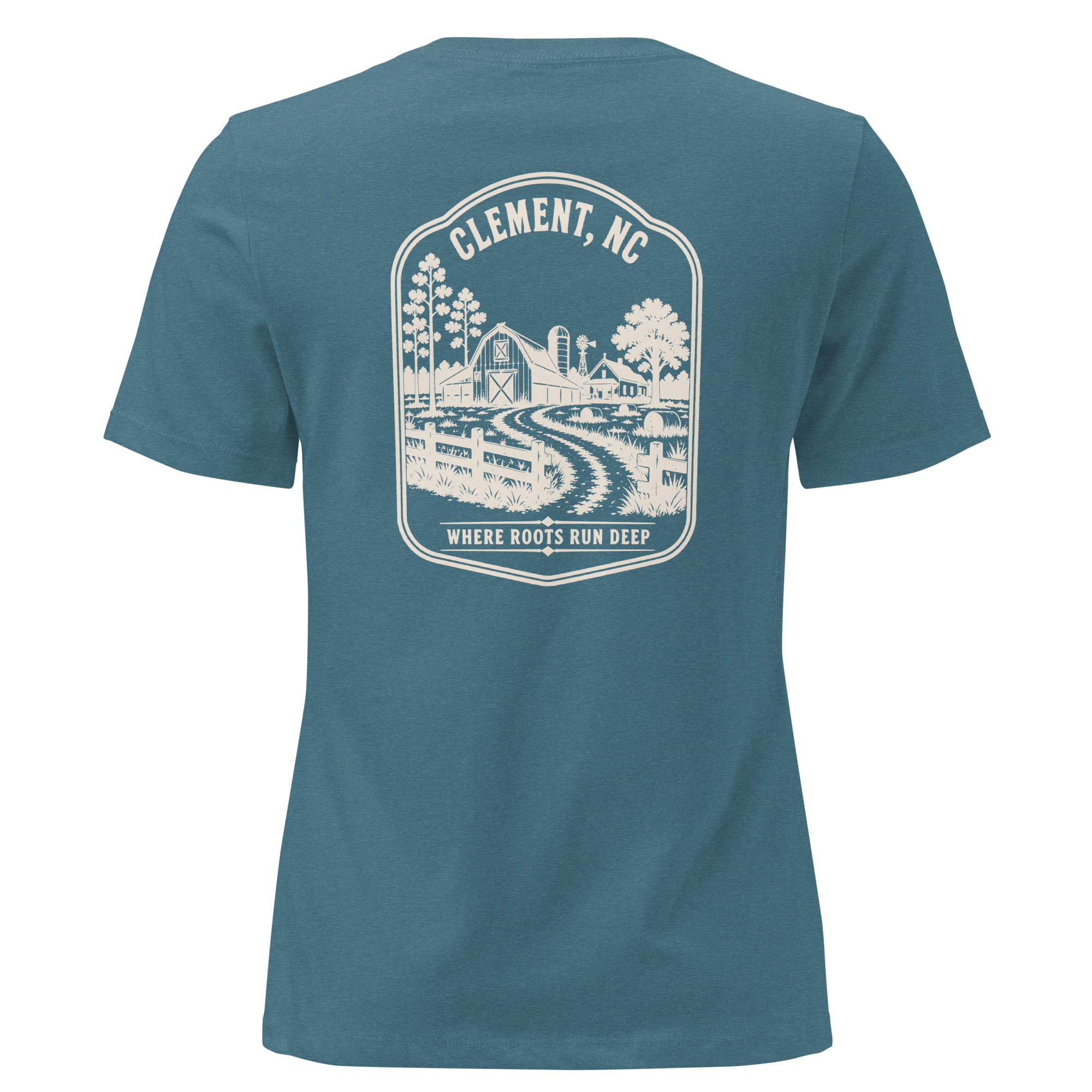 Clement NC - Farm Roots- Women's Relaxed T-Shirt