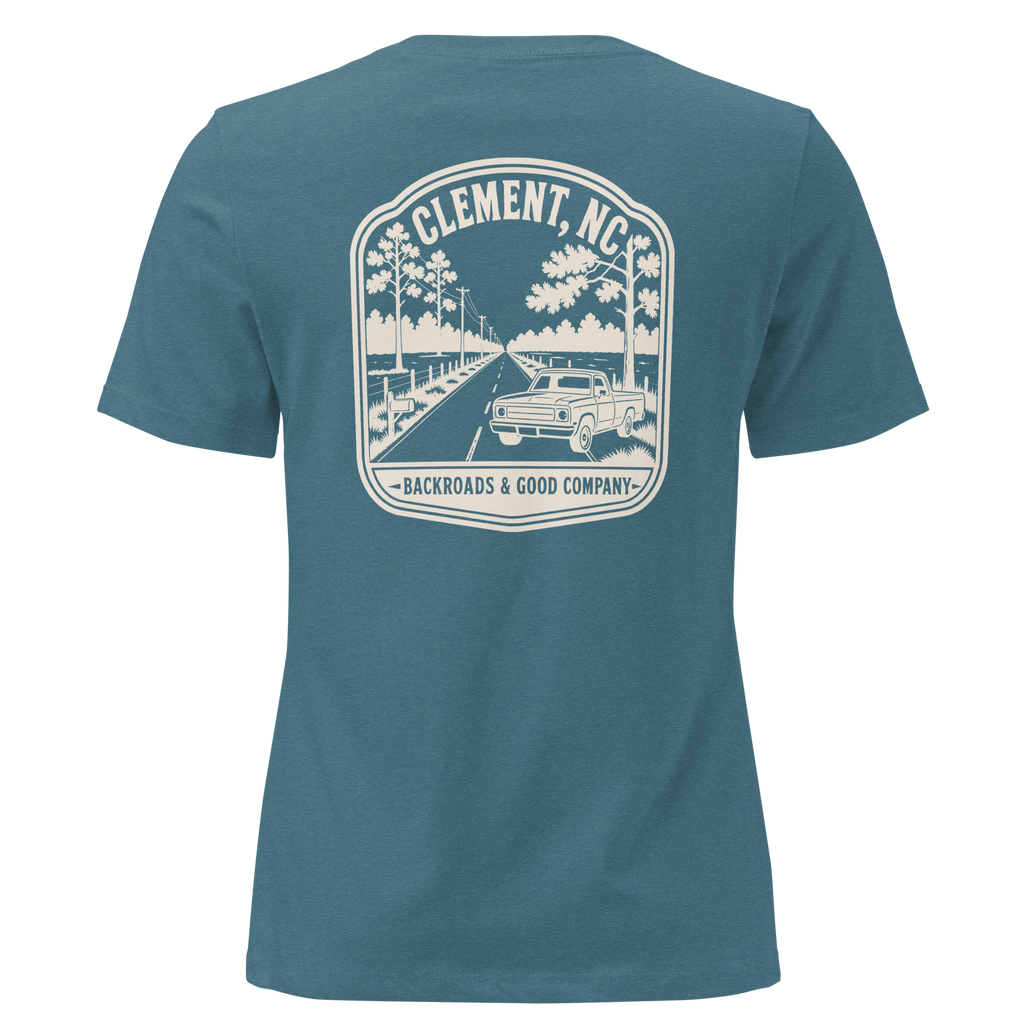 Clement NC - Country Roads- Women's Relaxed T-Shirt