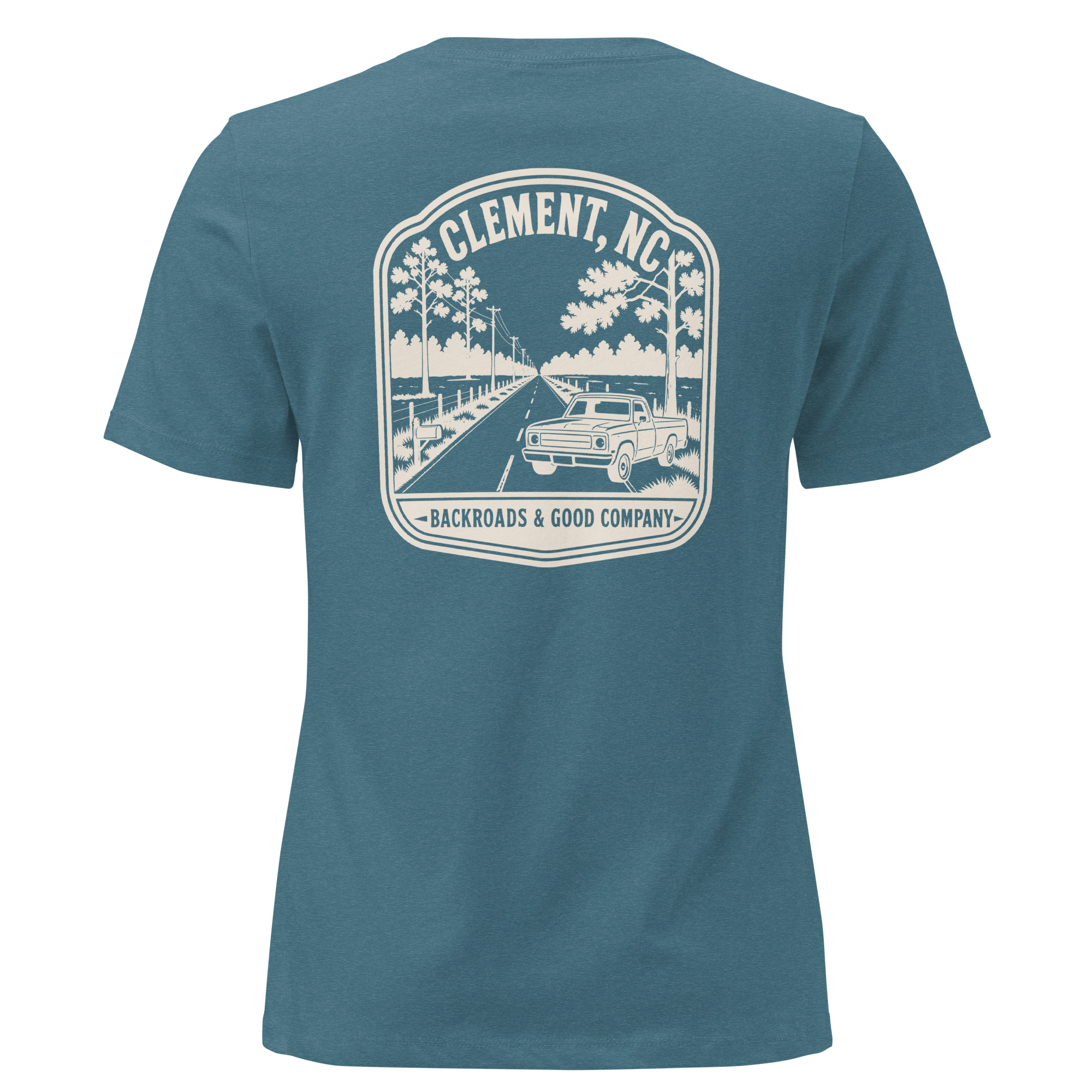 Clement NC - Country Roads- Women's Relaxed T-Shirt
