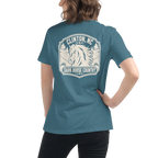 Clinton NC - Dark Horse Country- Women's Relaxed T-Shirt