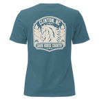 Clinton NC - Dark Horse Country- Women's Relaxed T-Shirt