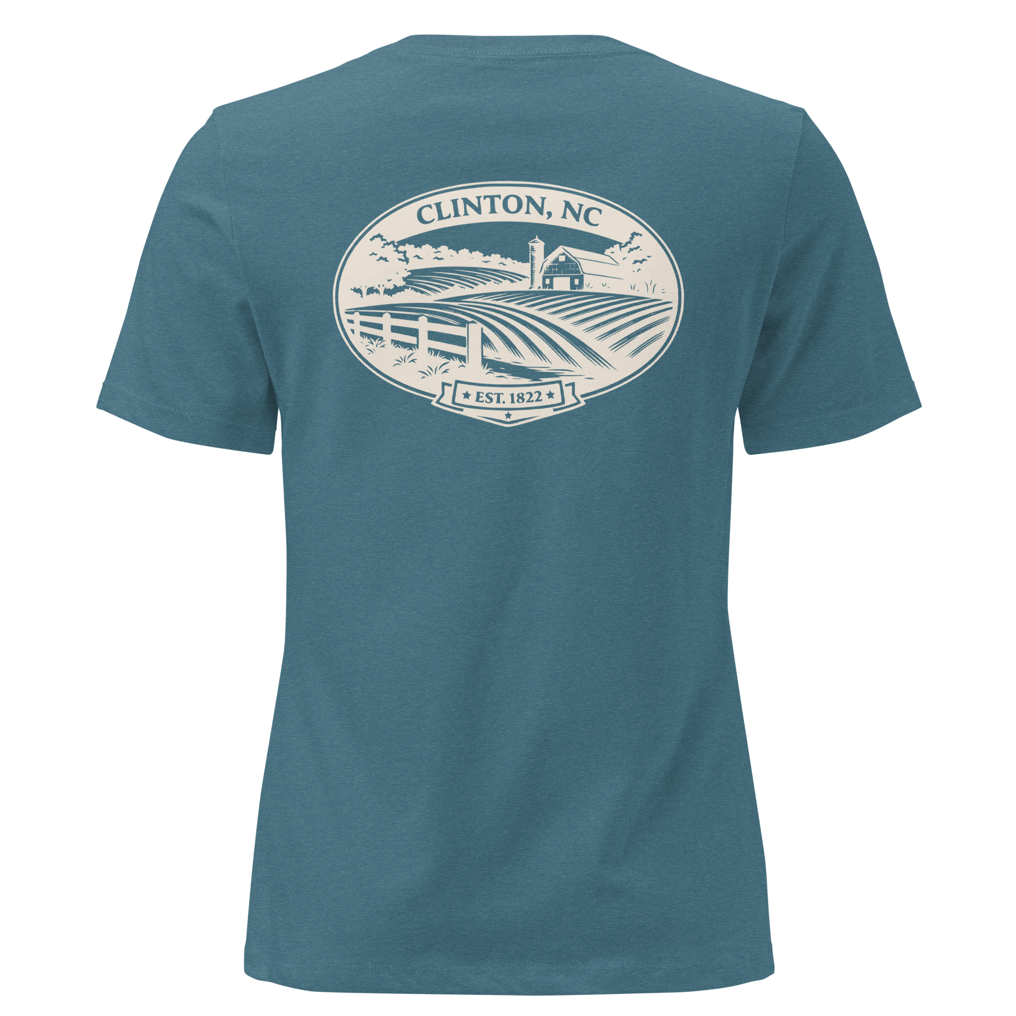 Clinton NC - Farm Heritage- Women's Relaxed T-Shirt