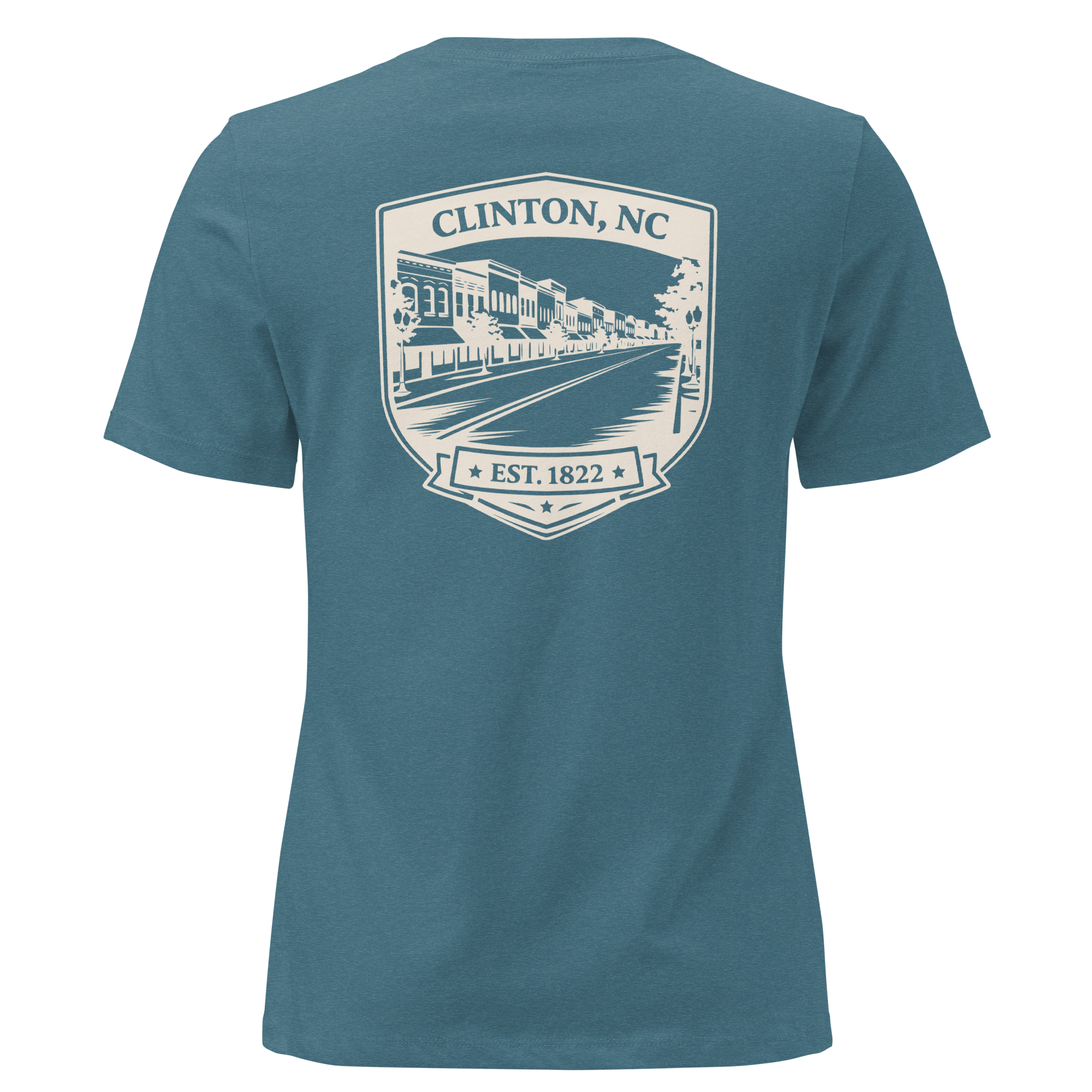 Clinton NC - Downtown- Women's Relaxed T-Shirt
