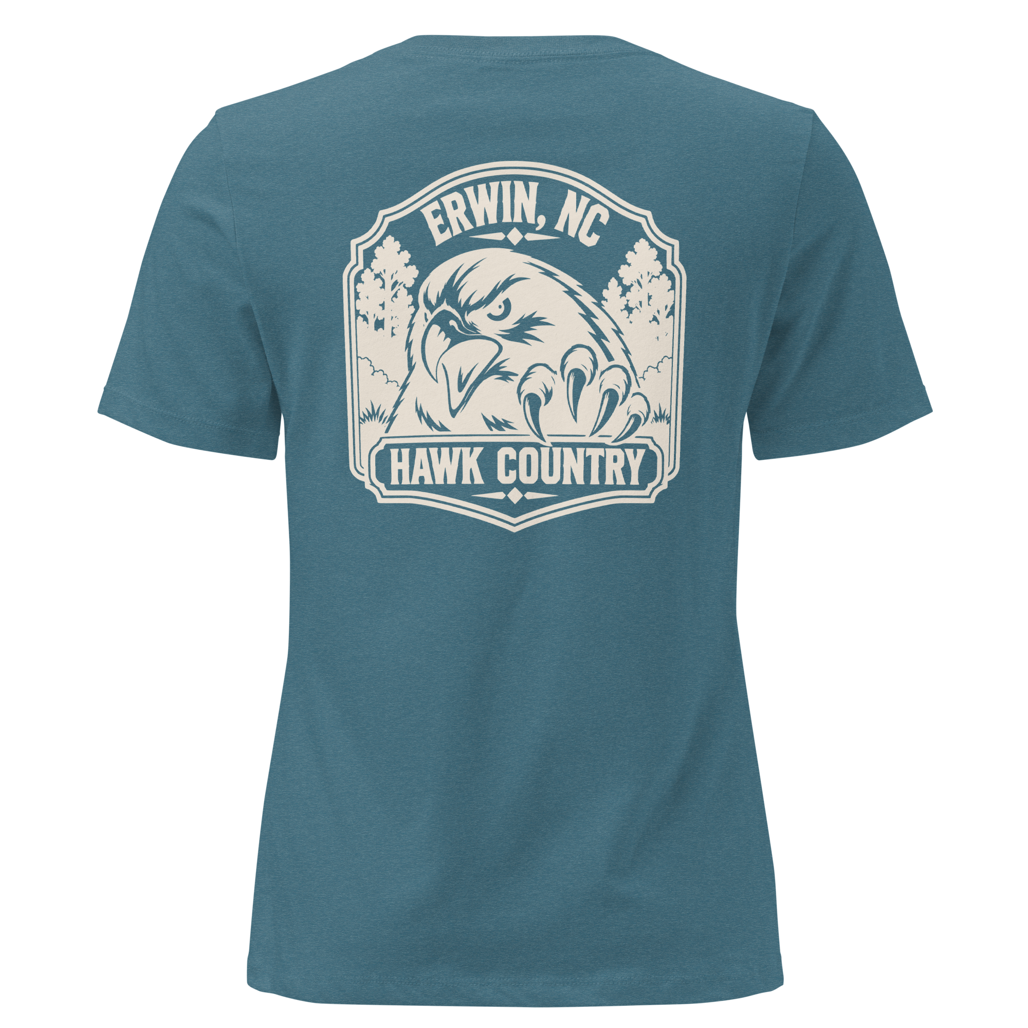 Erwin NC - Hawk Country- Women's Relaxed T-Shirt