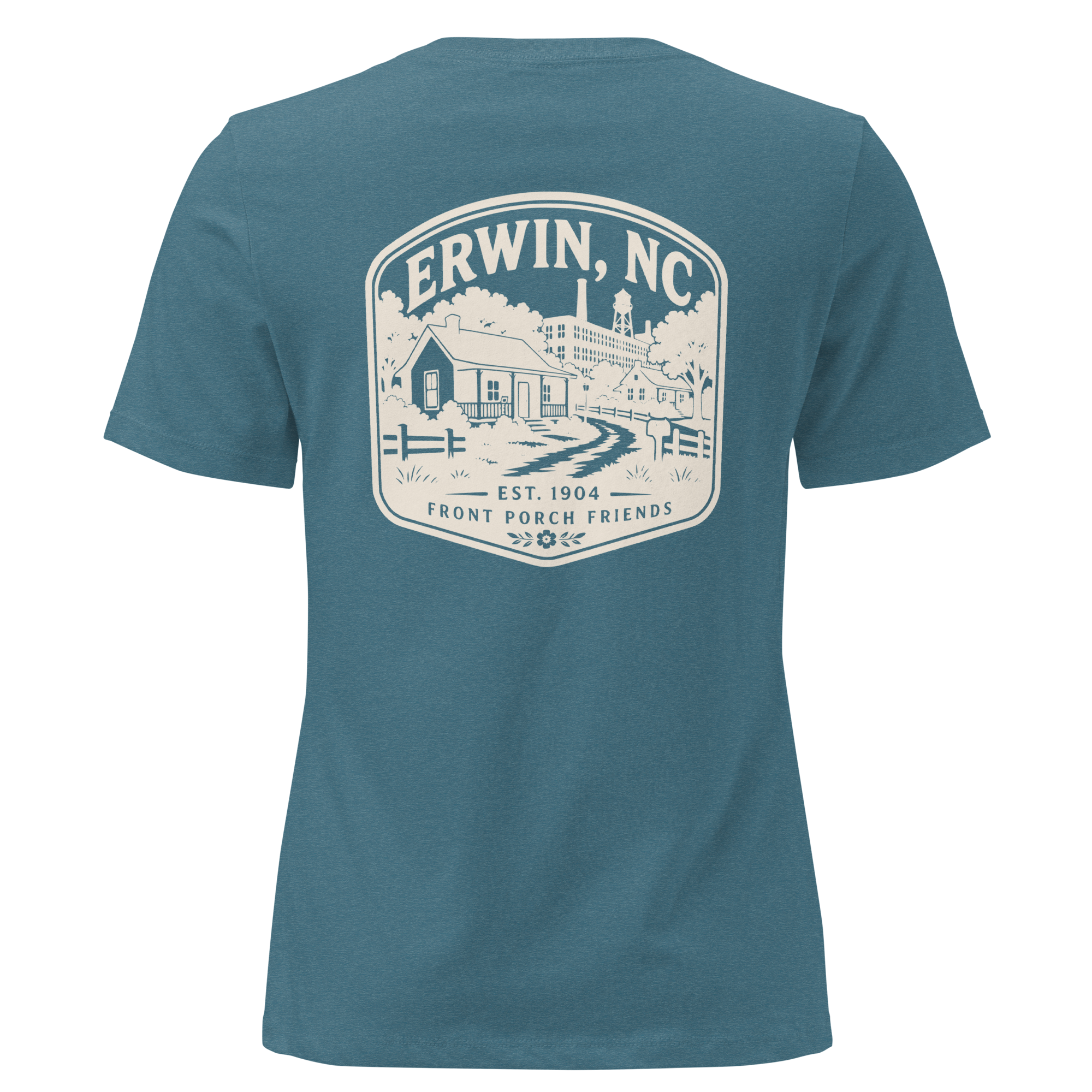 Erwin NC - Mill Town- Women's Relaxed T-Shirt