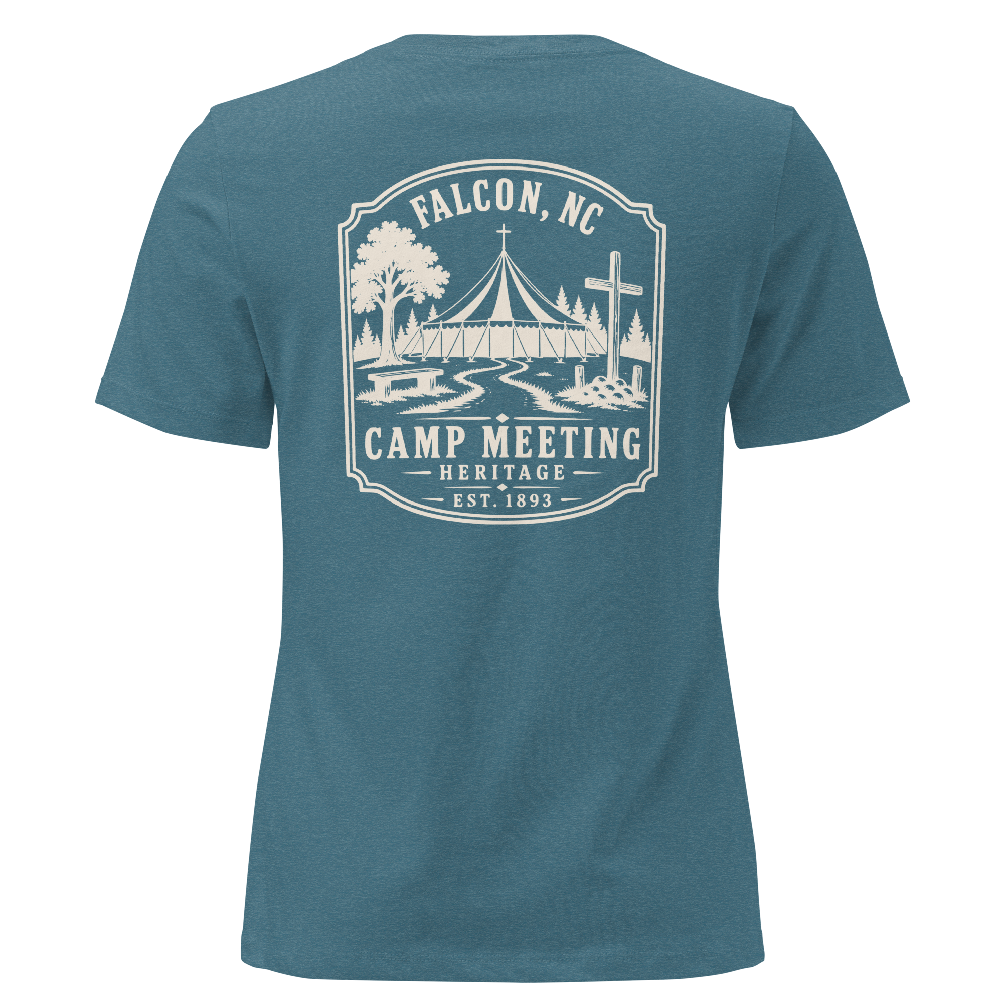 Falcon NC - Camp Meeting- Women's Relaxed T-Shirt