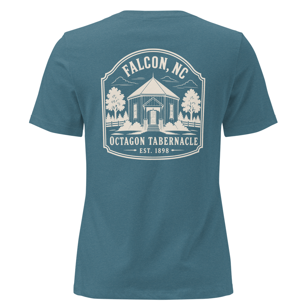 Falcon NC - Octagon Tabernacle 1- Women's Relaxed T-Shirt