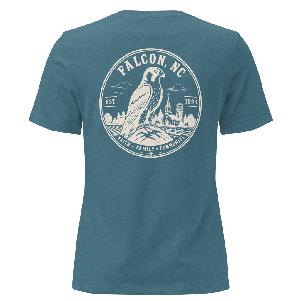 Falcon NC - Town of Falcon- Women's Relaxed T-Shirt