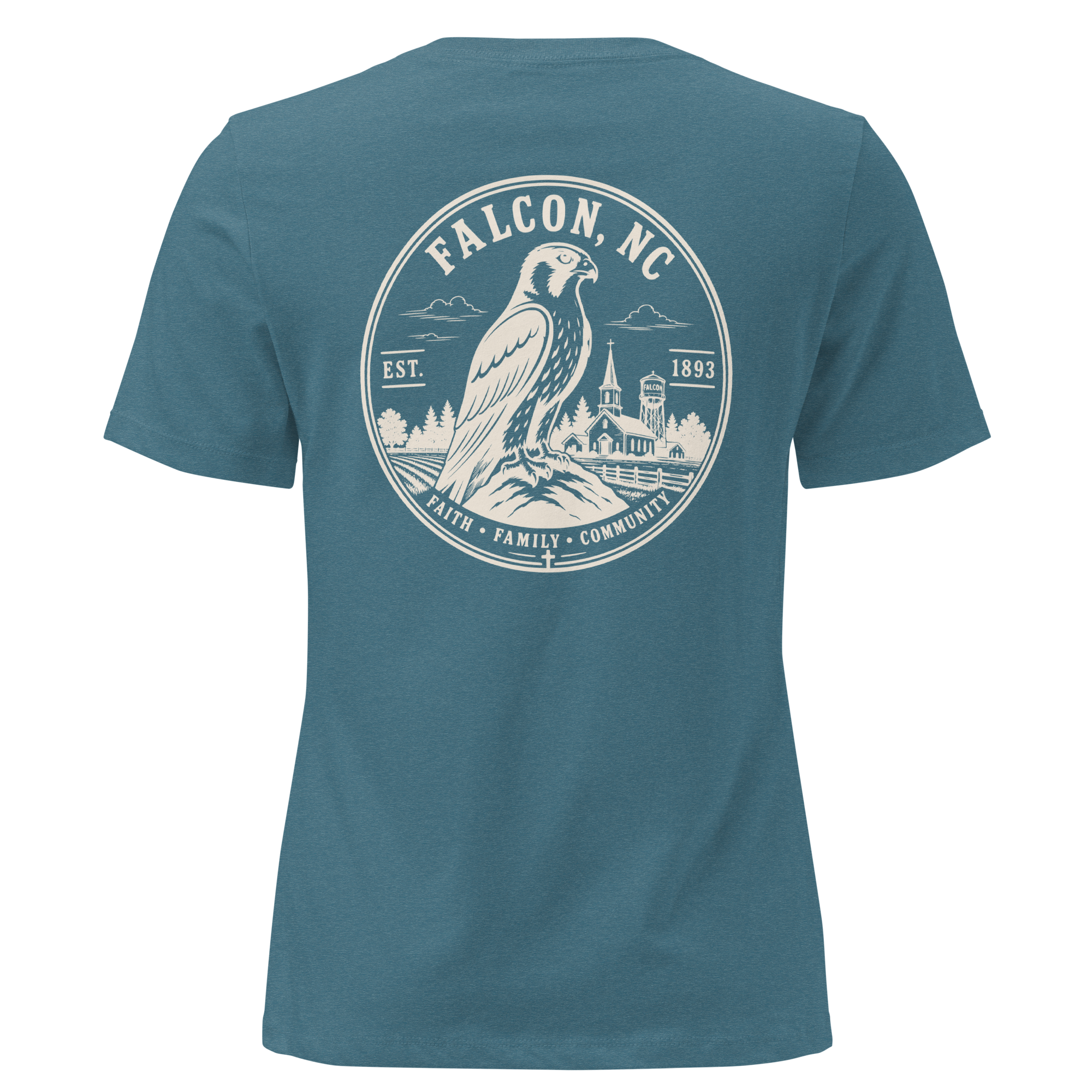 Falcon NC - Town of Falcon- Women's Relaxed T-Shirt
