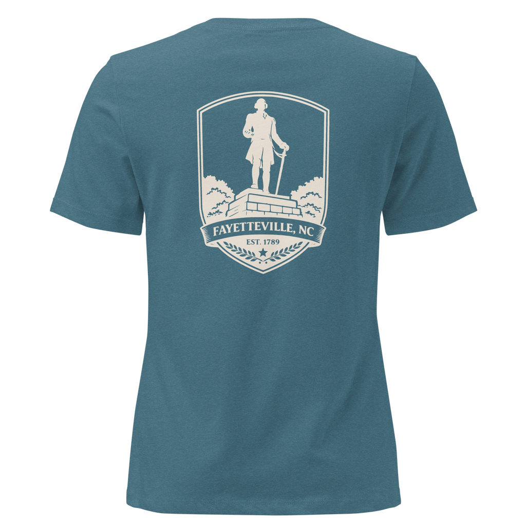 Fayetteville NC - Lafayette- Women's Relaxed T-Shirt