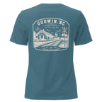 Godwin NC - Railroad Town- Women's Relaxed T-Shirt