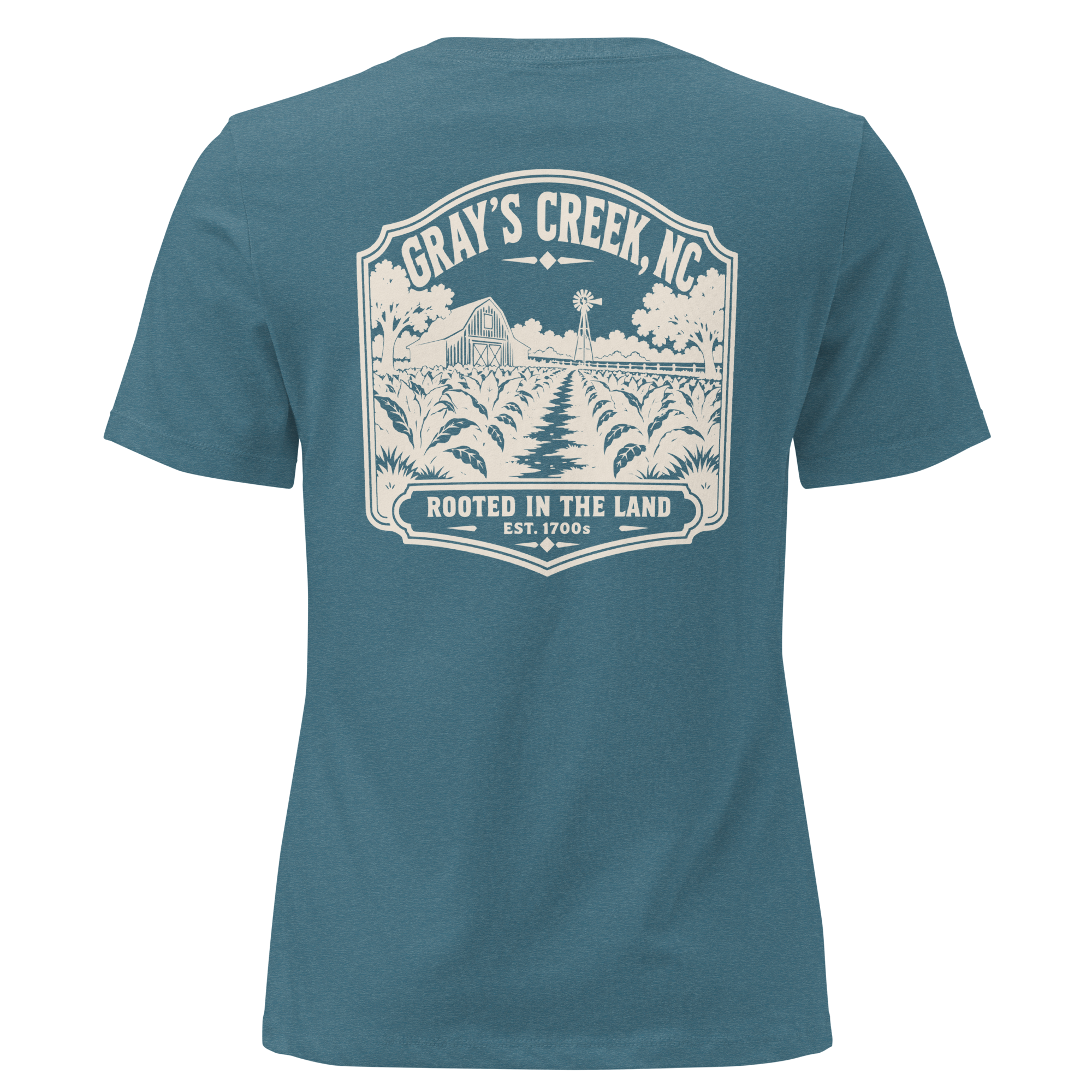 Gray's Creek NC - Rooted- Women's Relaxed T-Shirt