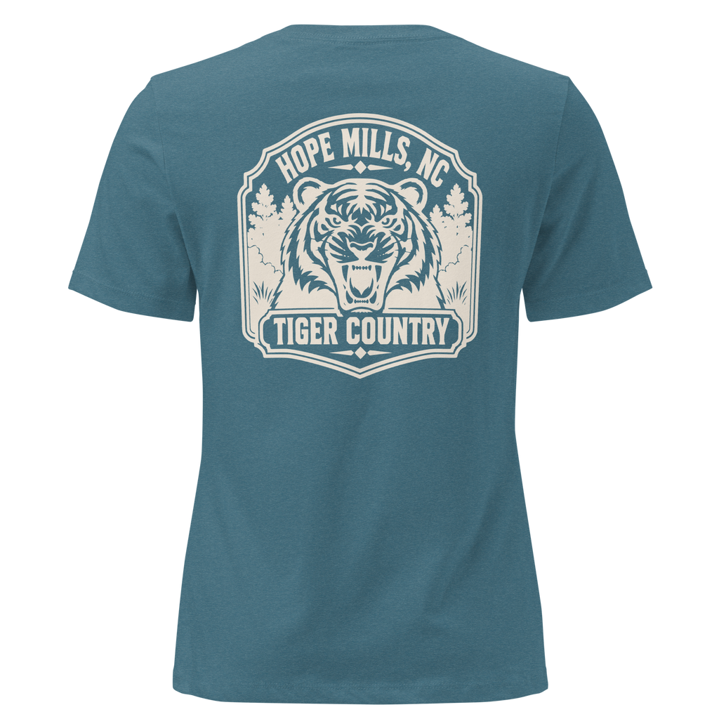 Hope Mills NC - Tiger Country- Women's Relaxed T-Shirt