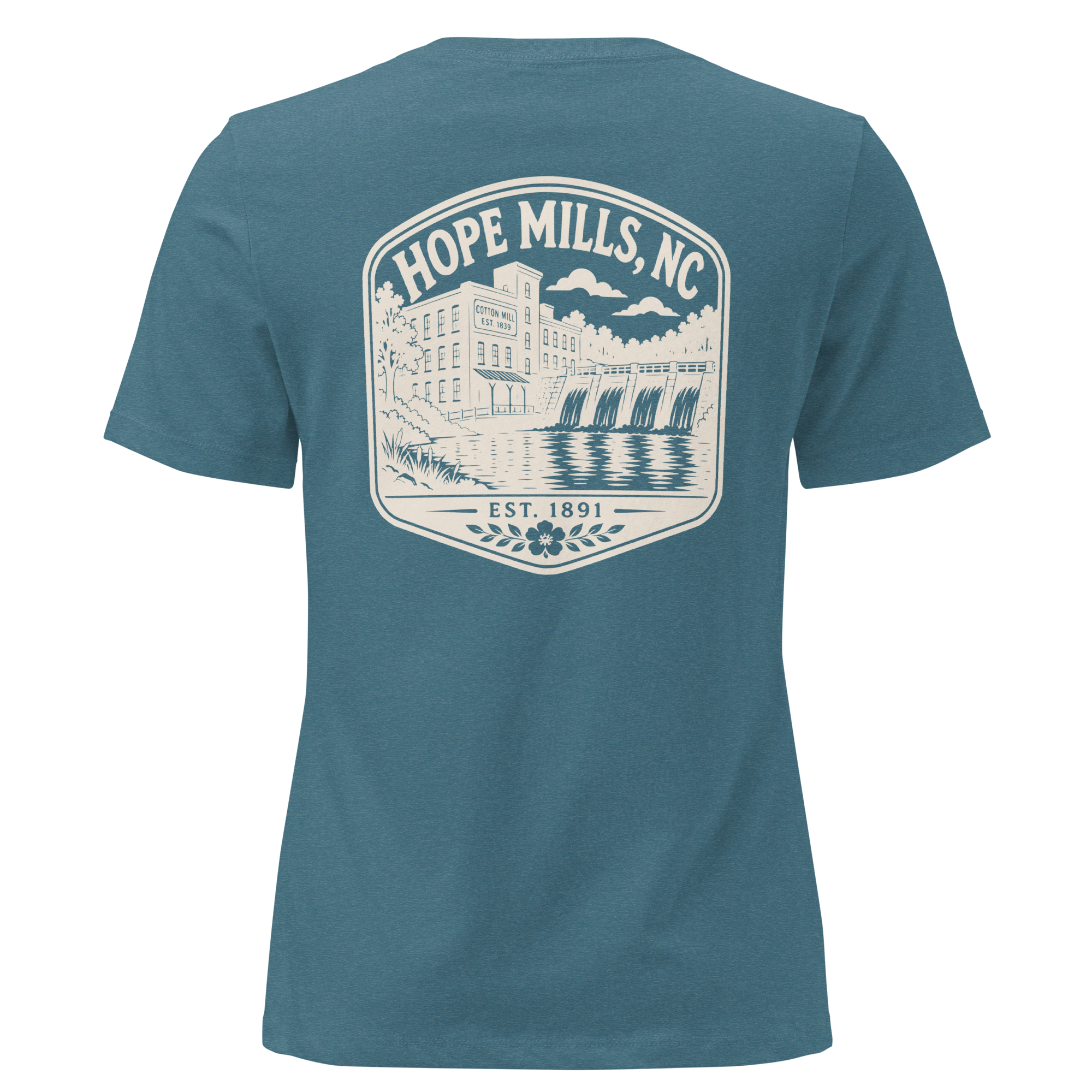 Hope Mills NC - The Old Mill- Women's Relaxed T-Shirt