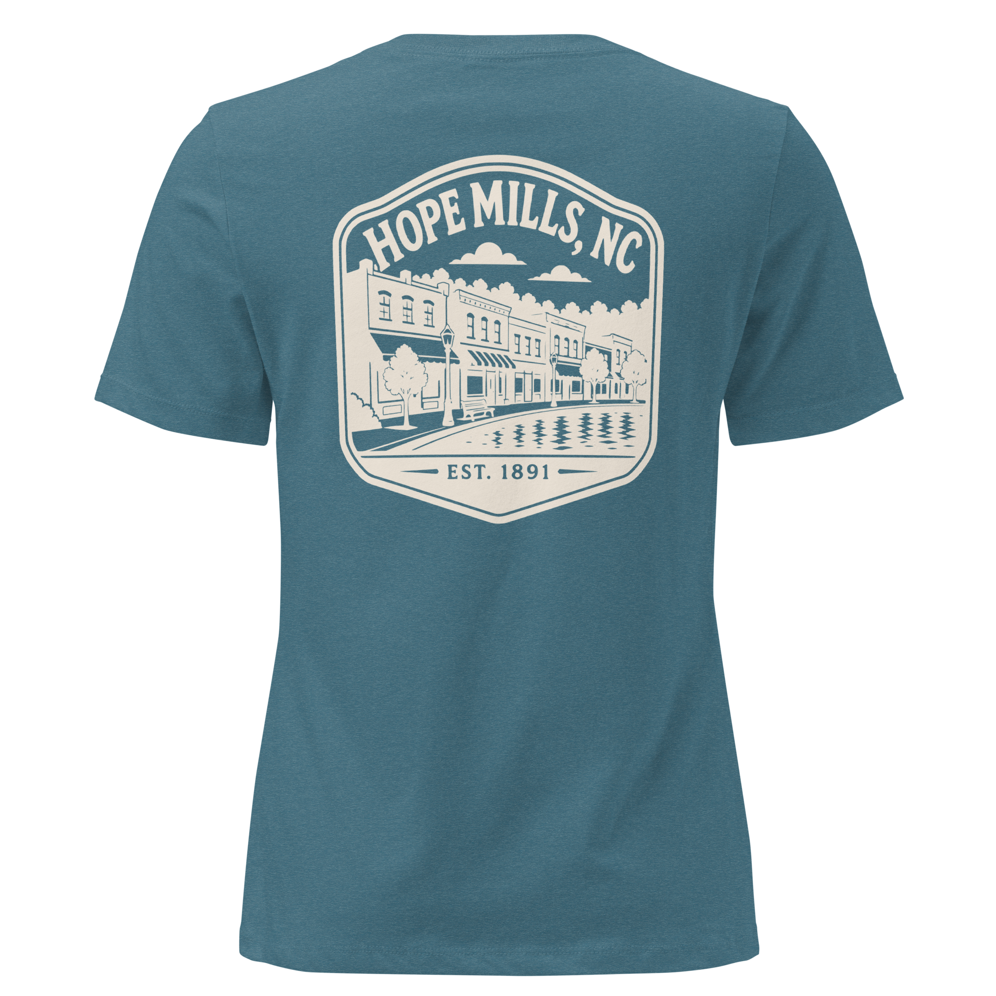Hope Mills NC - Downtown- Women's Relaxed T-Shirt