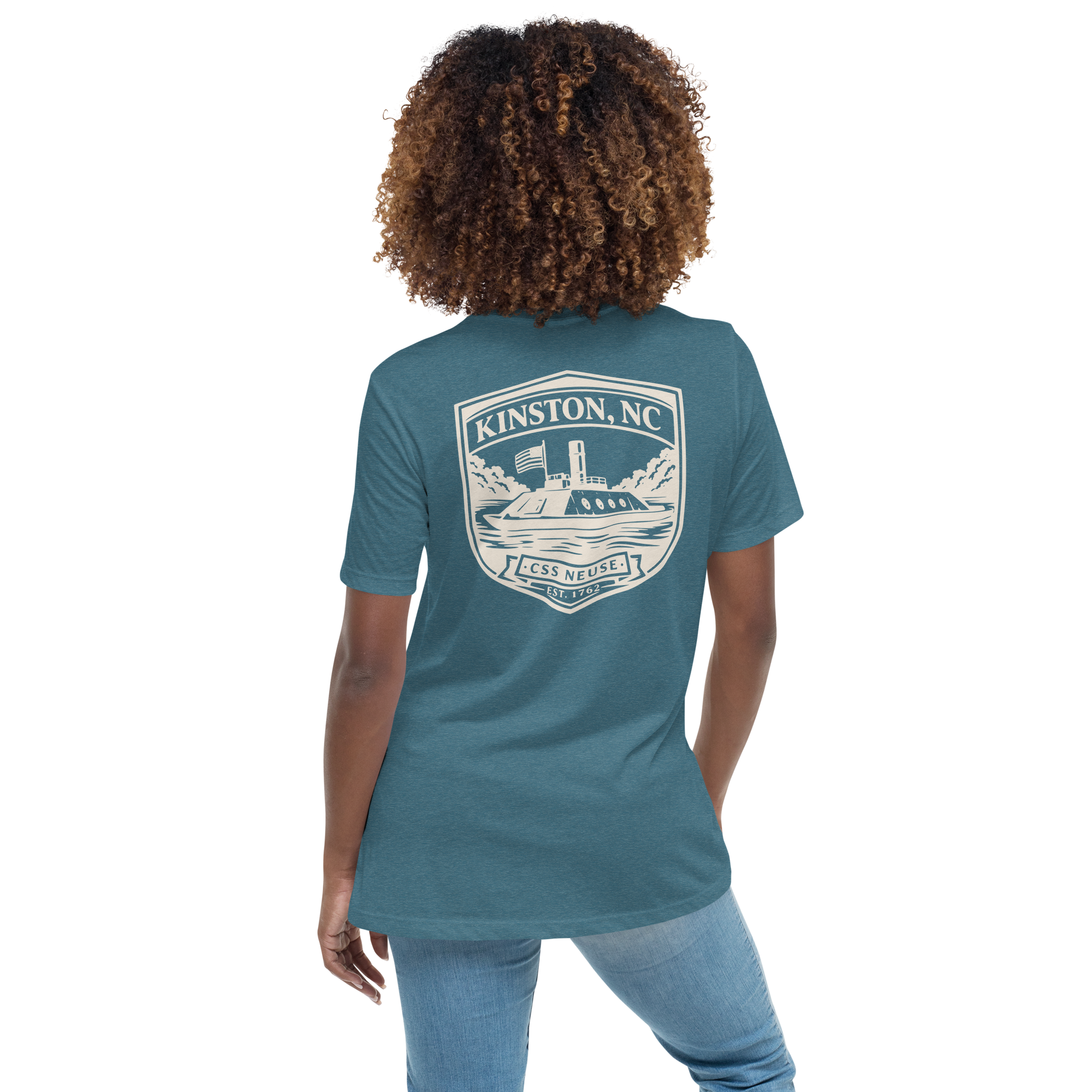 Kinston NC - CSS Neuse- Women's Relaxed T-Shirt